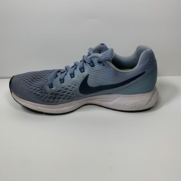 Nike Women's Size 8 Air Zoom Pegasus 34 Flywire Running Shoes 880560-400 Gray - Picture 7 of 10